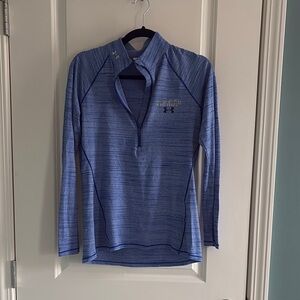 Under Armour Blue Yosemite Quarter-Zip Pullover